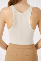 The Cameron Tank Top in white by Greyven.