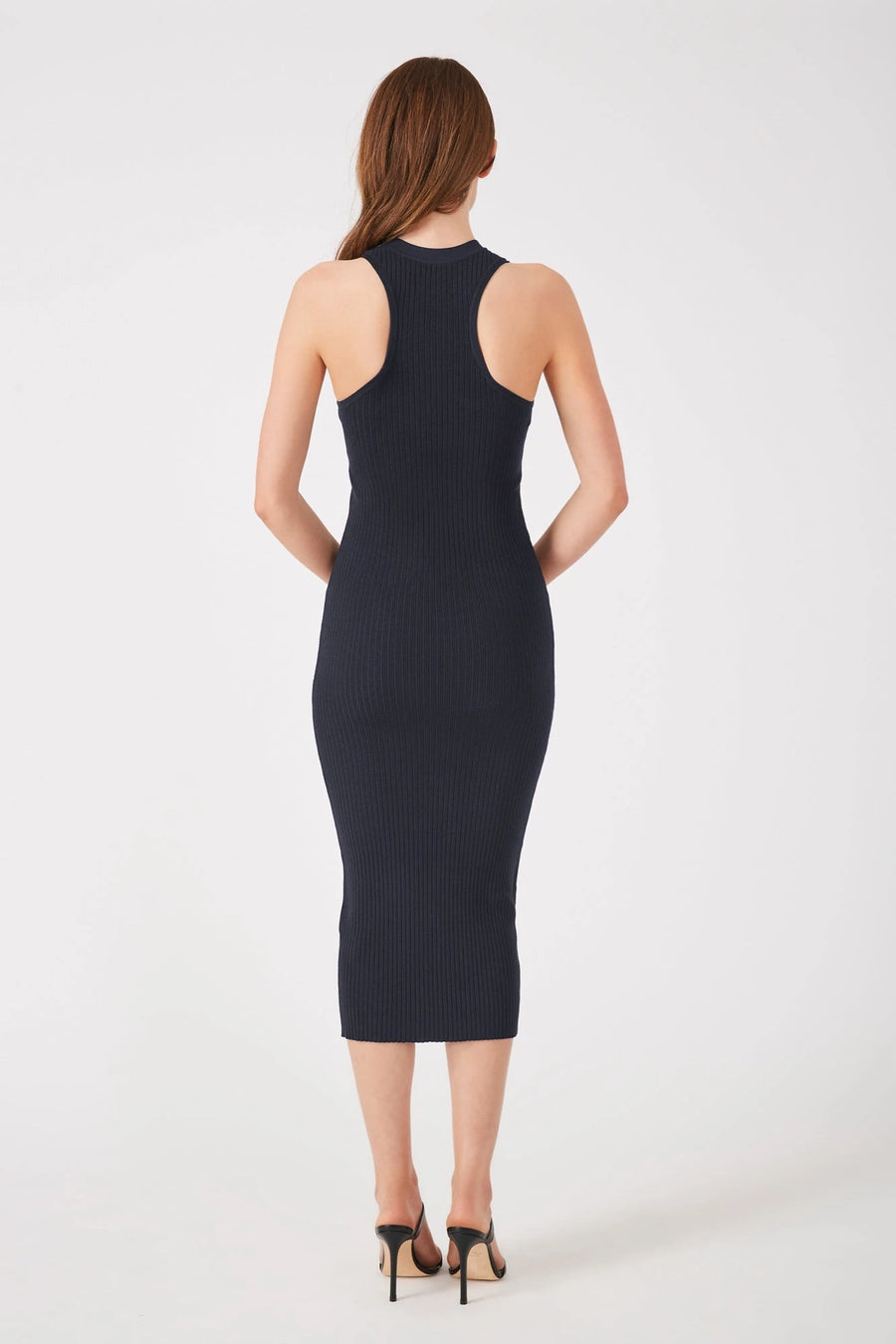 The Gisele tank dress in navy by Greyven
