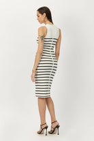 The Grace tank dress in breton stripe by Greyven