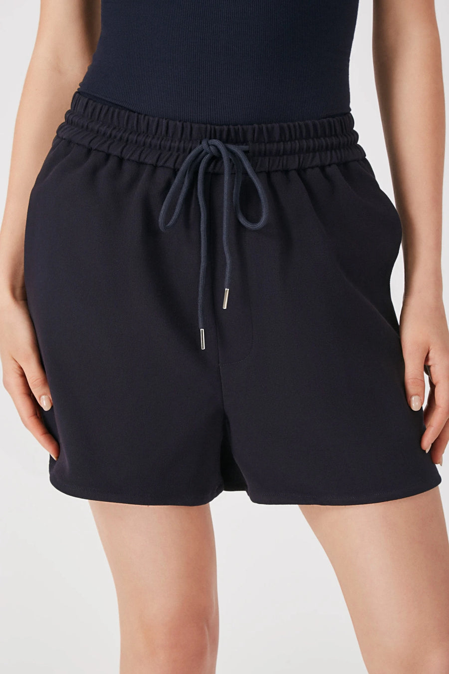 The Mathewson jog string shorts in navy by Greyven