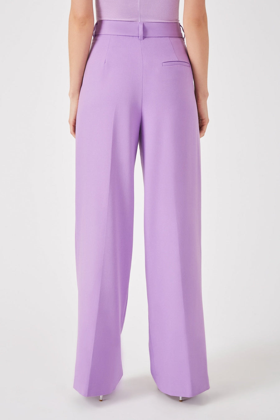 THE MACCADEN PLEATED TROUSER - RADIANT ORCHID