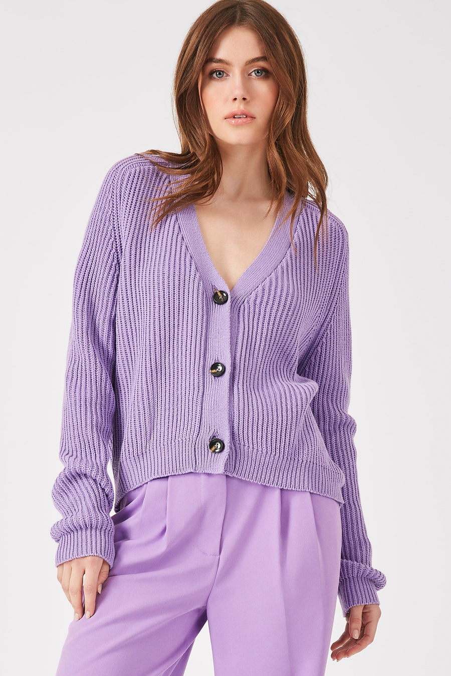 THE OLIPHANT CARDIGAN RADIANT - ORCHID