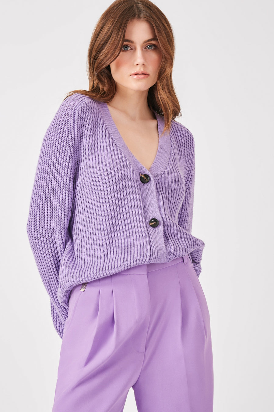 THE OLIPHANT CARDIGAN RADIANT - ORCHID