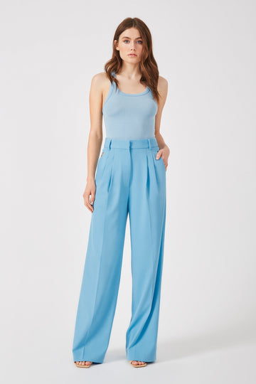 THE MACCADEN PLEATED TROUSER - OPEN AIR