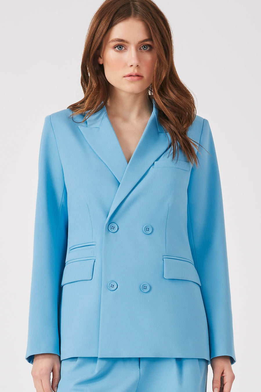 THE MULBERRY DOUBLE BREASTED BLAZER - OPEN AIR